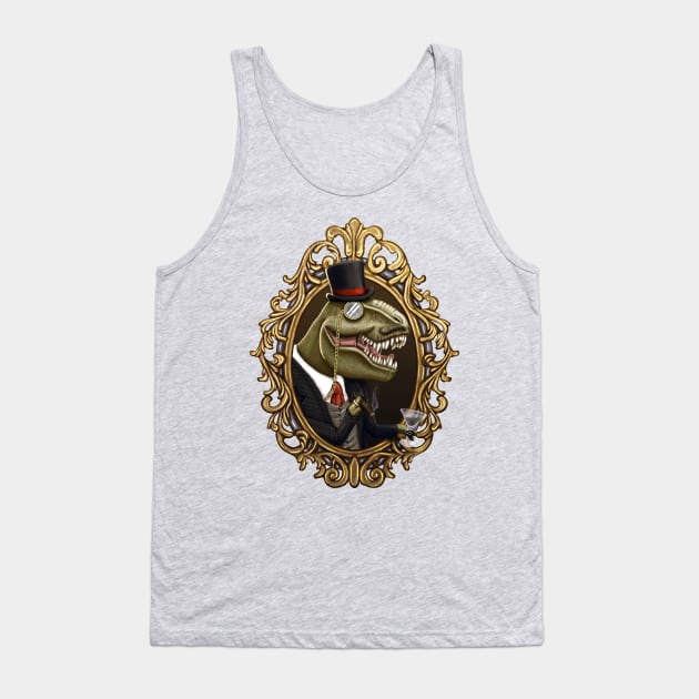 Dastardly Dino Sir Tank Top by GAz